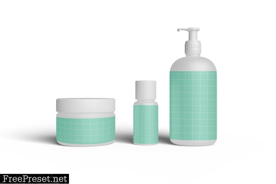 Cosmetic Bottle Mockup RCBB849