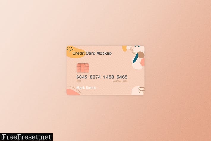 Credit Card Mockup 5BB3ZZV