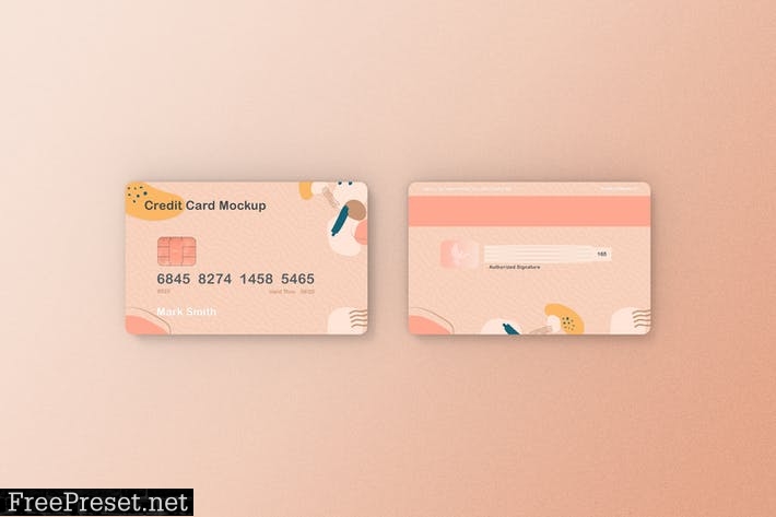 Credit Card Mockup K8MGQ5J