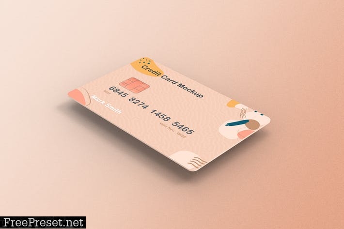 Credit Card Mockup VFJQQDE