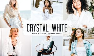 Crystal White Mobile & Desktop Lightroom Presets