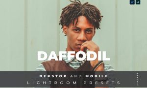 Daffodil Desktop and Mobile Lightroom Preset