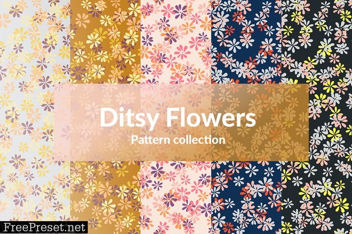 Ditsy Flowers 3G3H9UK