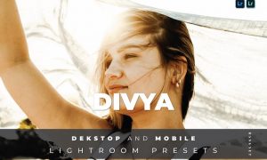 Divya Desktop and Mobile Lightroom Preset
