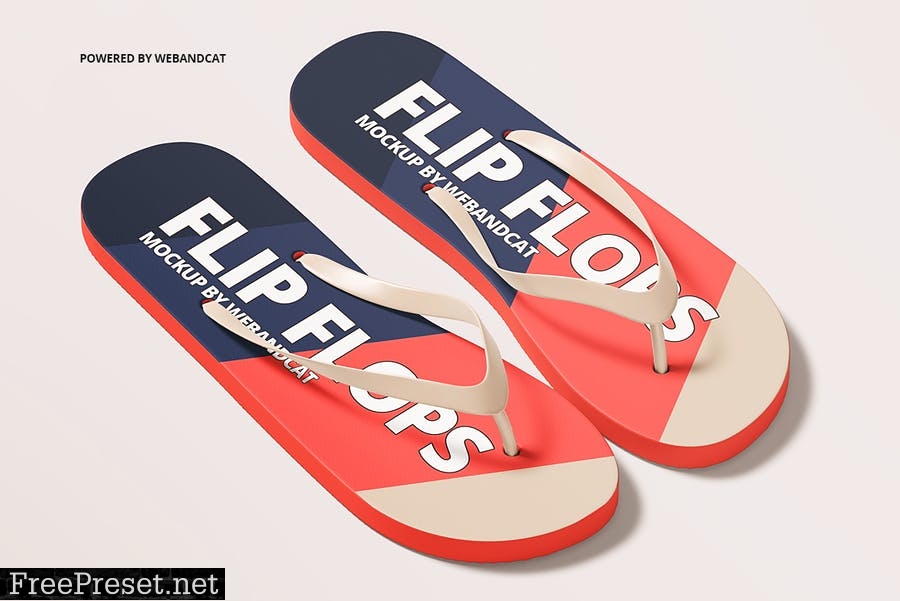 Flip Flops Mockup XHAFSLH