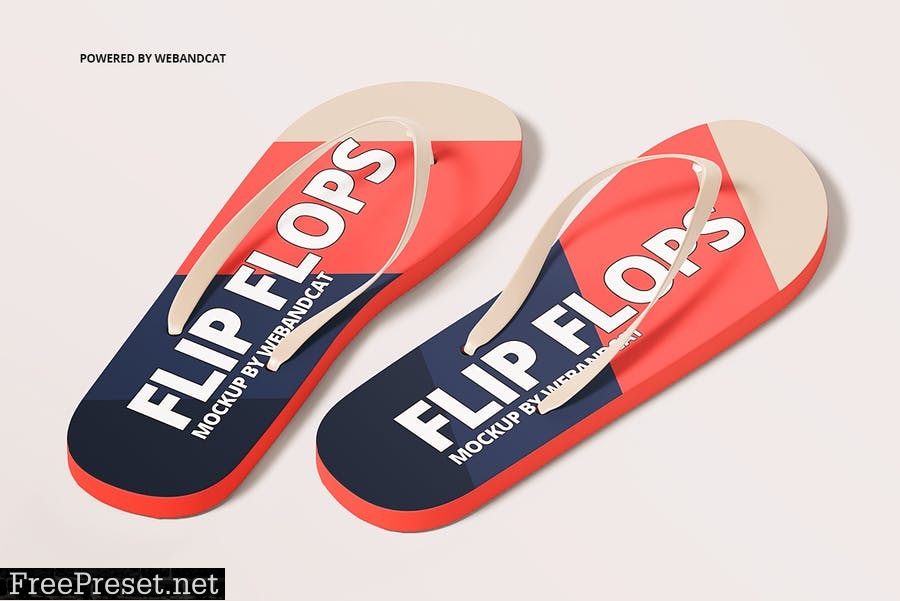 Flip Flops Mockup XHAFSLH