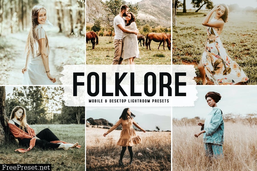 Folklore Mobile & Desktop Lightroom Presets