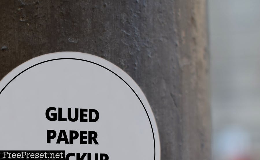 Glued Paper Mockup Vol.13 LNZFGSP