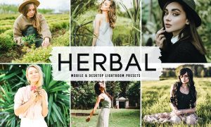 Herbal Mobile & Desktop Lightroom Presets
