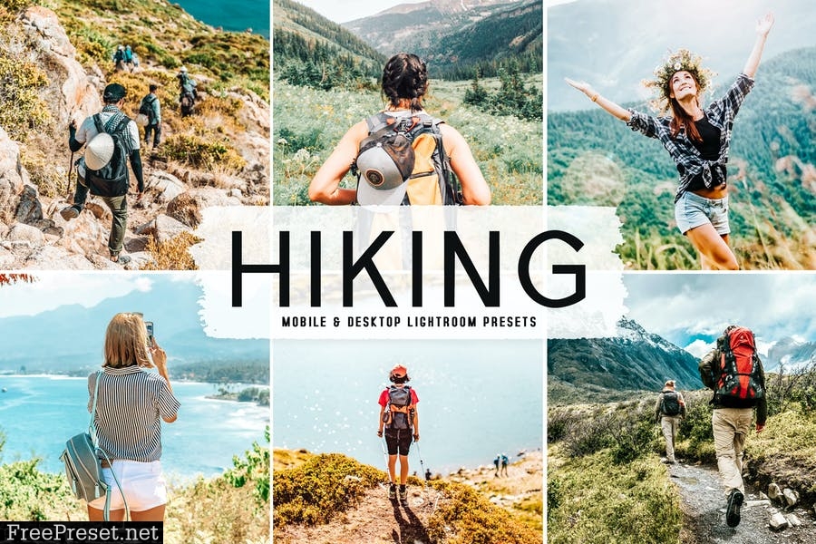 Hiking Mobile & Desktop Lightroom Presets