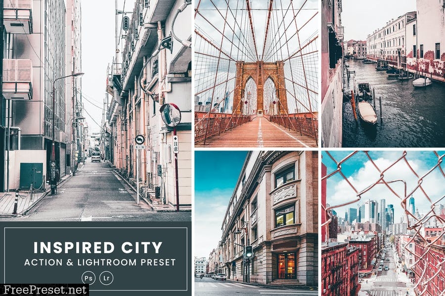 Inspired City Action & Lightrom Presets