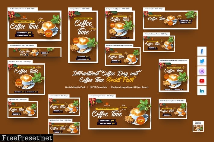 International Coffee Day and Coffee Time Social AXX9FE2