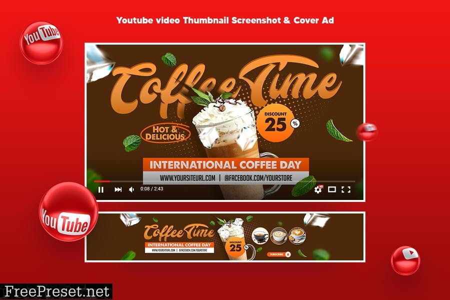 International Coffee Day Social Pack