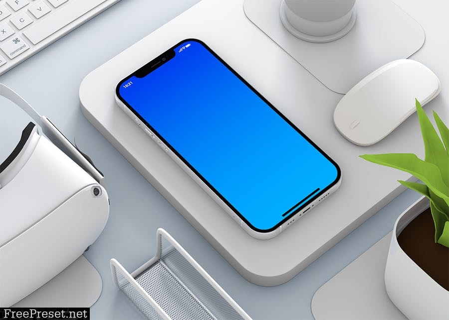 iPhone 12 Pro PSD Mockup