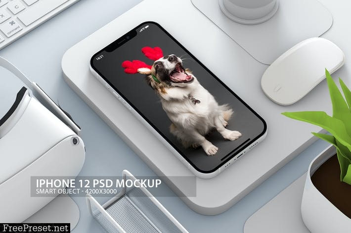 iPhone 12 Pro PSD Mockup