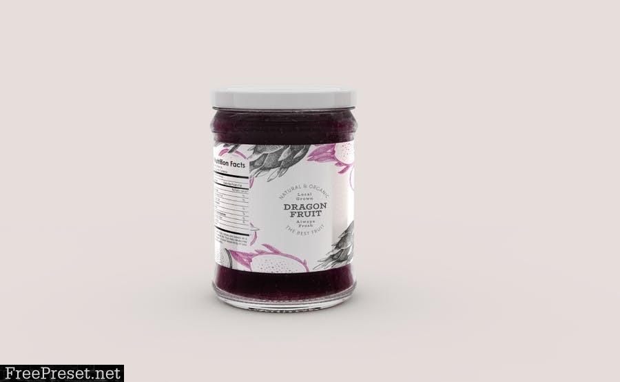 Jelly Jar Mockup VKPEGS2