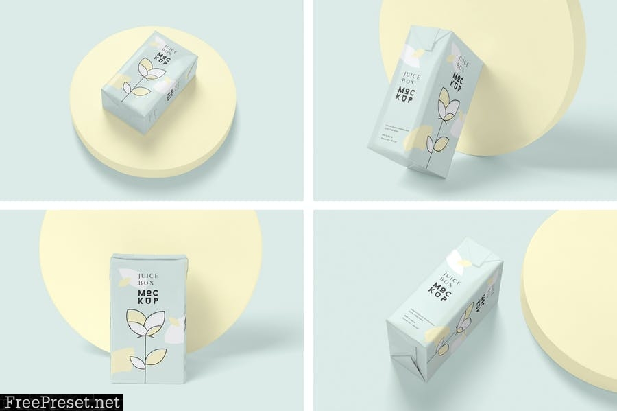 Juice Box Mockups HSGELZH