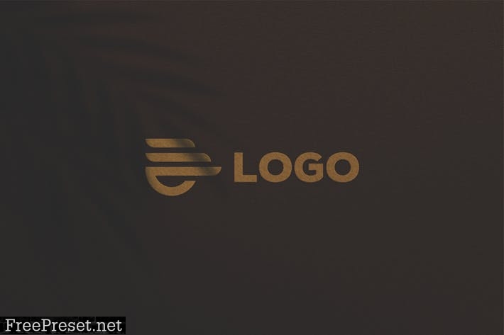 luxury logo mock up