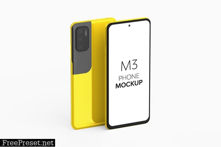 M3 Phone Mockup FW7X2CV