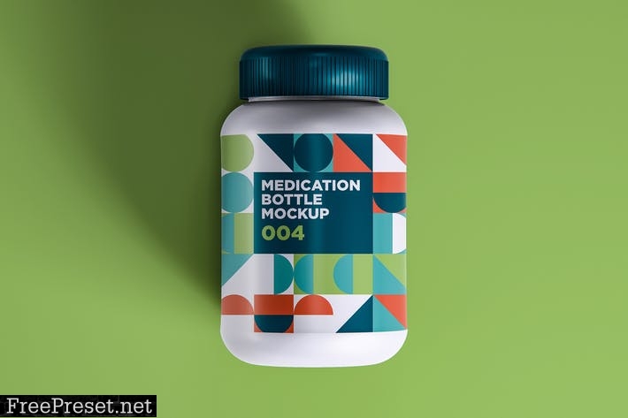 Medication Bottle Mockup 004 ZMQU6X5