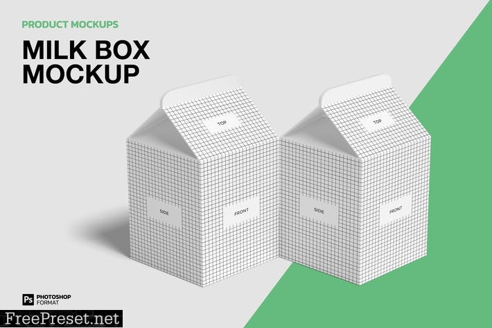 Milk Box - Mockup 935JA5S