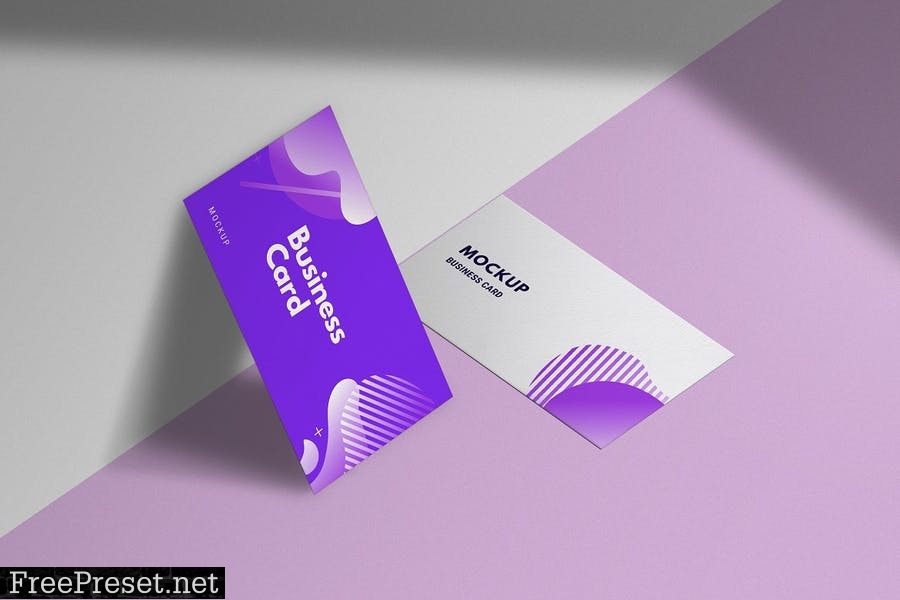 Modern Company Business Card Mockup BCP587D