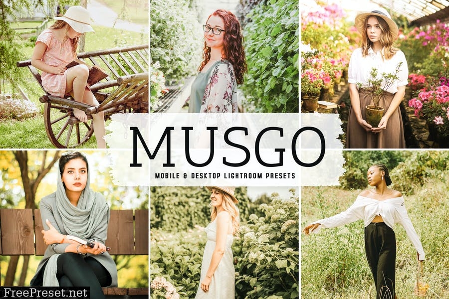 Musgo Mobile & Desktop Lightroom Presets