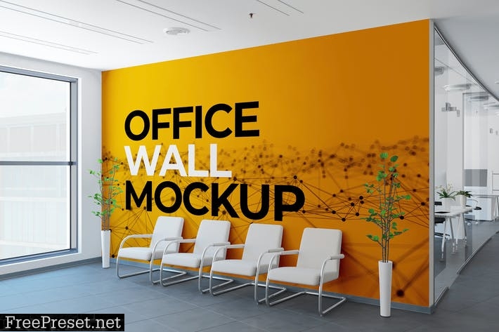 Office Wall Mockup VAGECD3