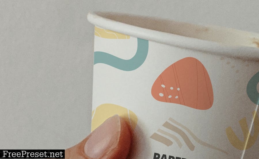 Paper Cup Mockup Vol.06 4B2R58B