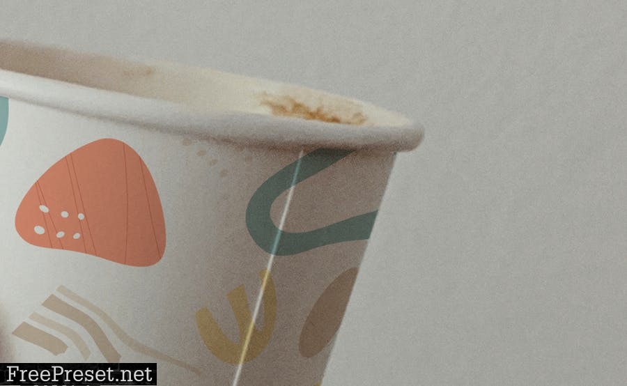 Paper Cup Mockup Vol.06 4B2R58B