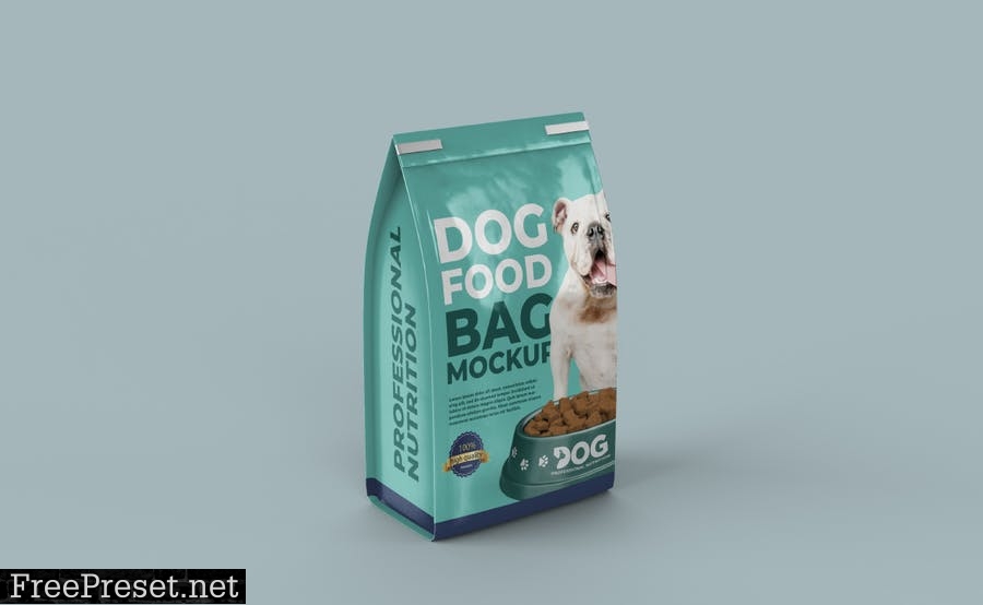 Pet Food Bag Mockup Gzwsfse