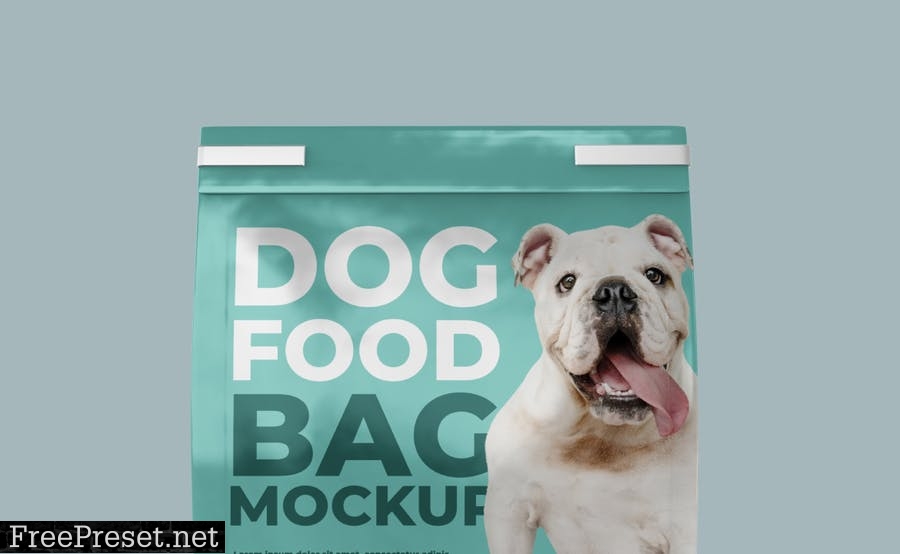 Pet Food Bag Mockup GZWSFSE