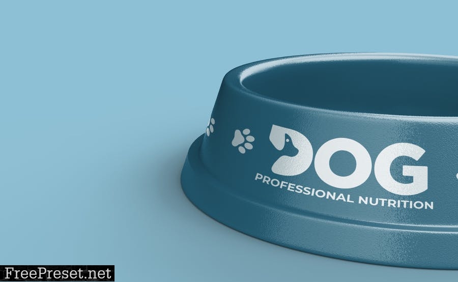 Pet Food Bowl Mockup 6CH4PVB