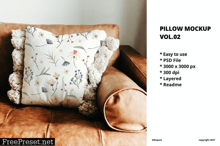 Pillow Mockup Vol.02 2ZWRUV3