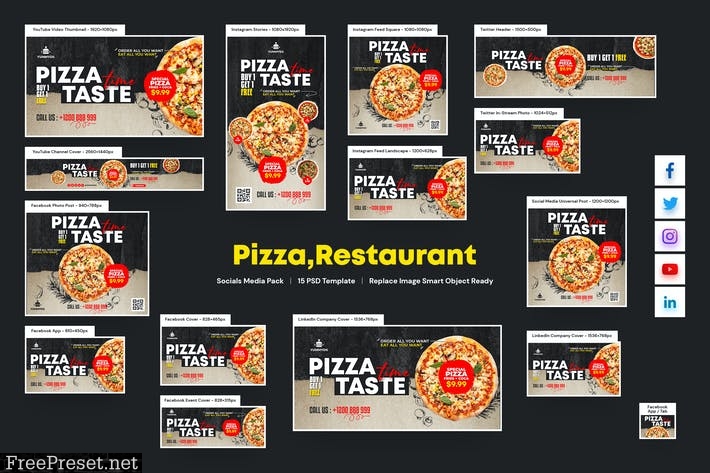 Pizza Social Pack EX3CA4Q