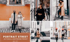 Portrait Street Action & Lightrom Presets