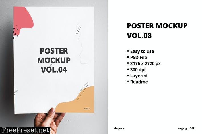 Poster Mockup Vol.04 9RLRJE8