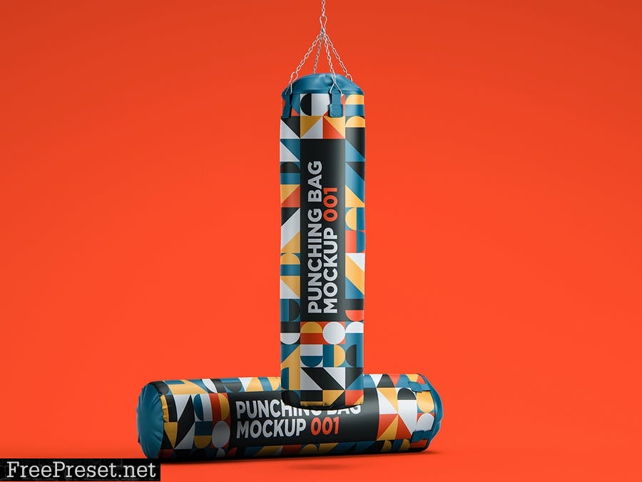 Punching Bag Mockup 001