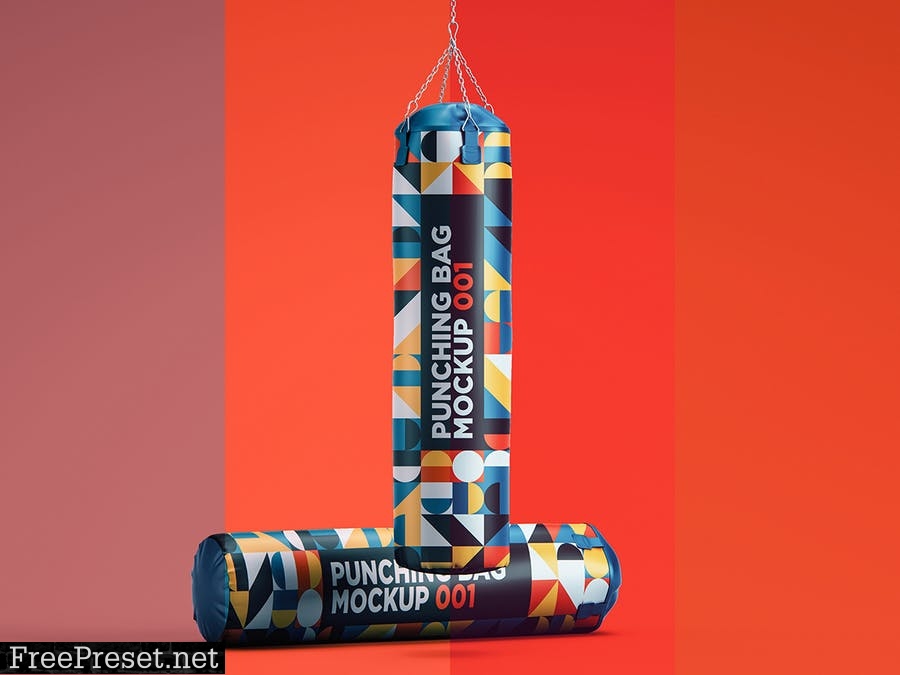 Punching Bag Mockup 001