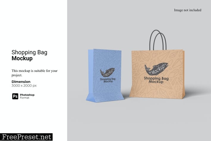 Shopping Bag Mockup TMZ545C