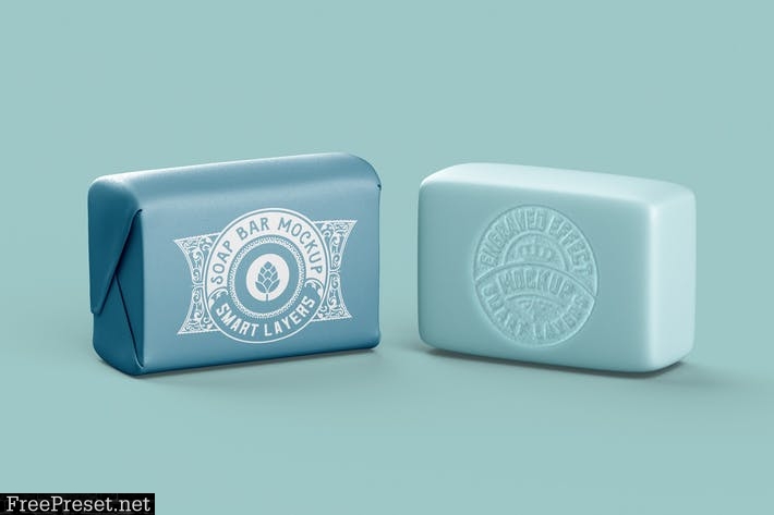 Soap Bar Package Mockup