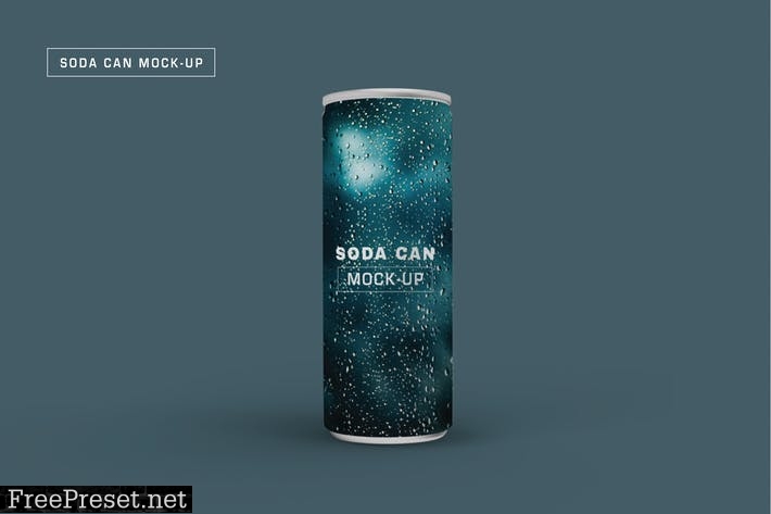 Soda Can Mockup UCX8ED5