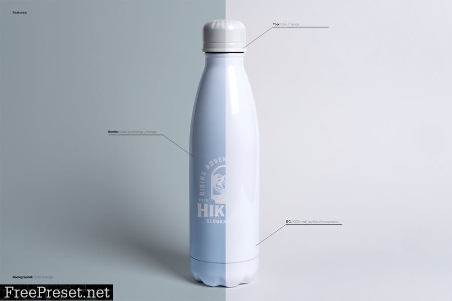 Sport Bottle Mockup BP4R4NL