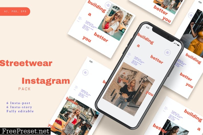 Streetwear Instagram Pack 6ZSH784