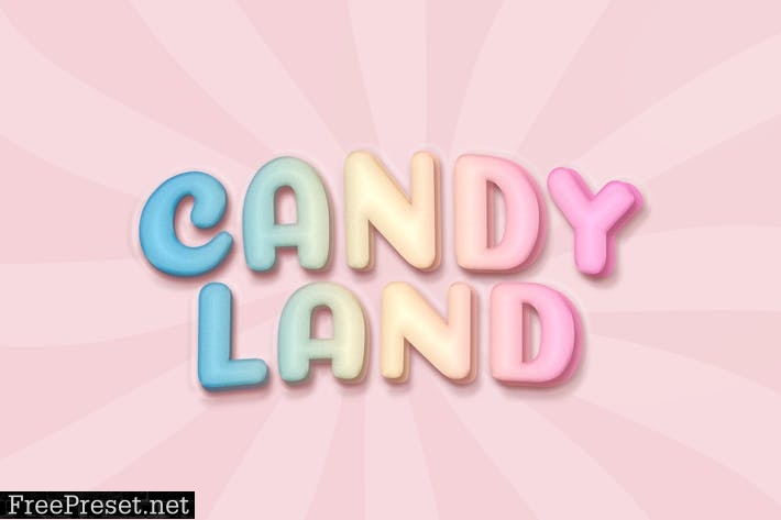 Sugar candy logo mockup QN9HZ3V