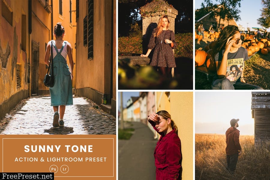 Sunny Tone Action & Lightrom Presets