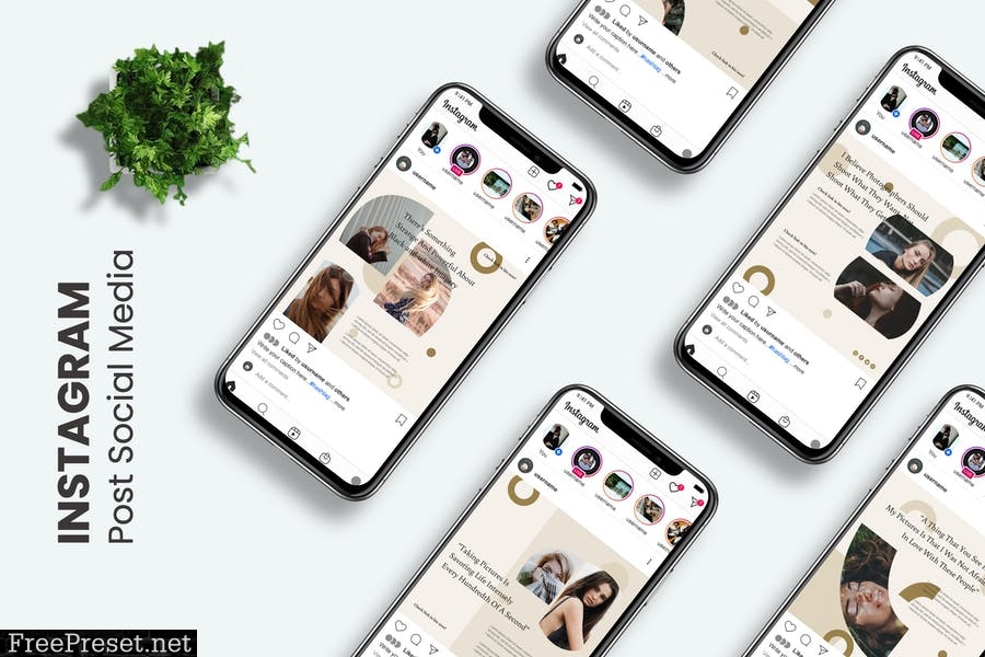 Tassel - Fashion Instagram Post Template NA987XE