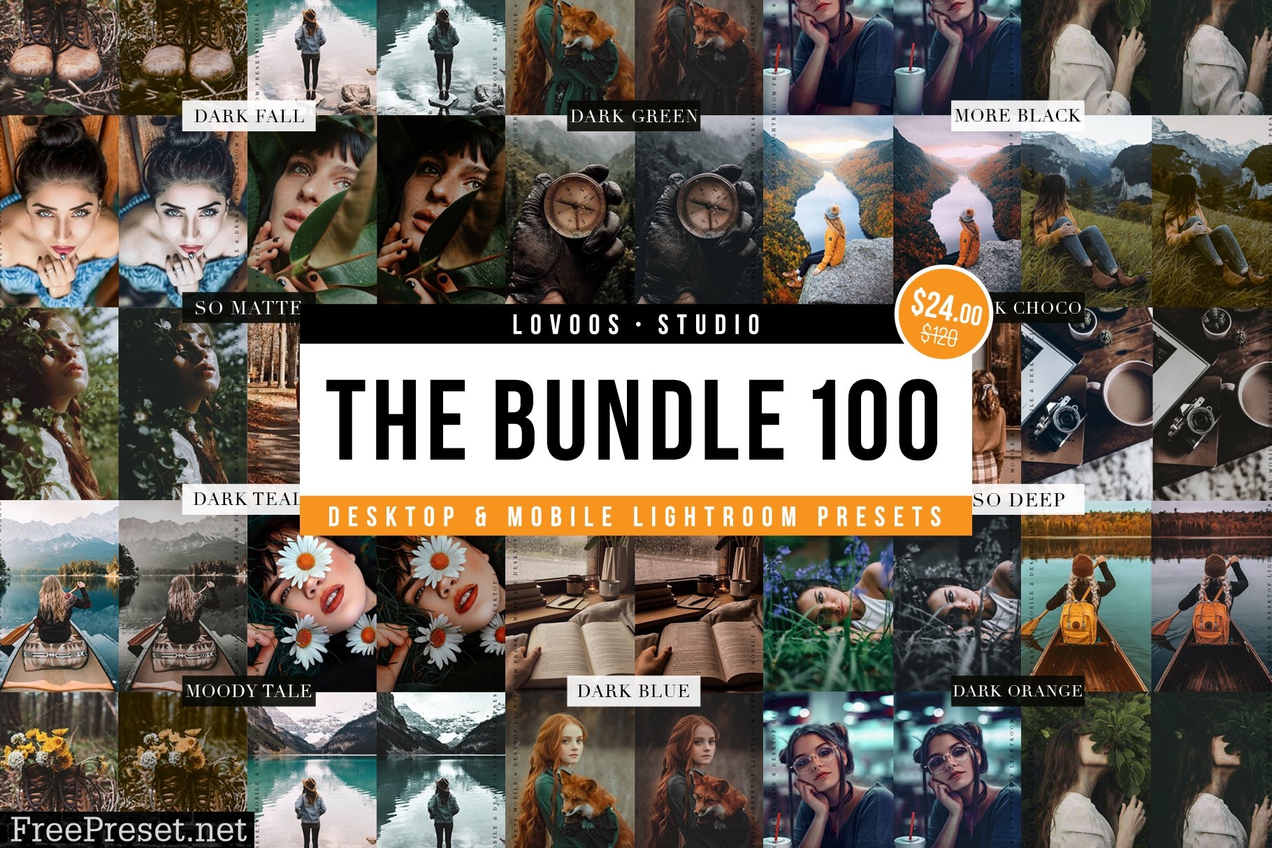 THE BUNDLE 100 - Lightroom Presets 6133635