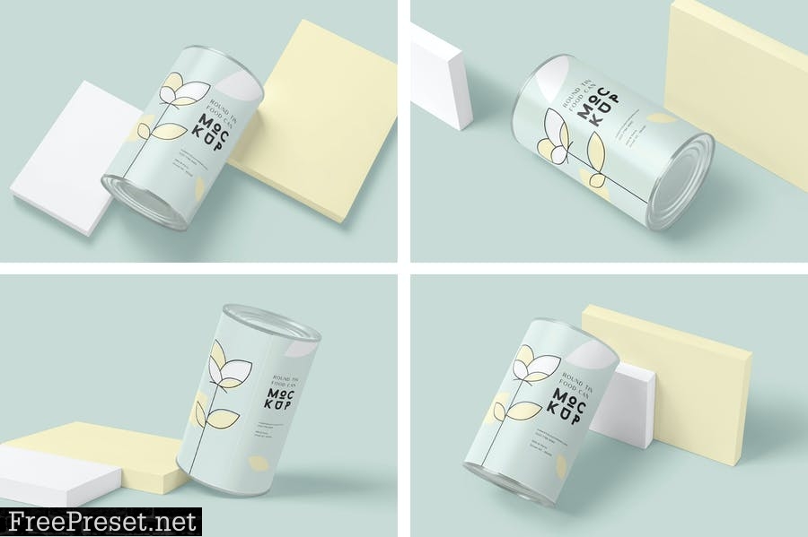 Tin Can Mockups