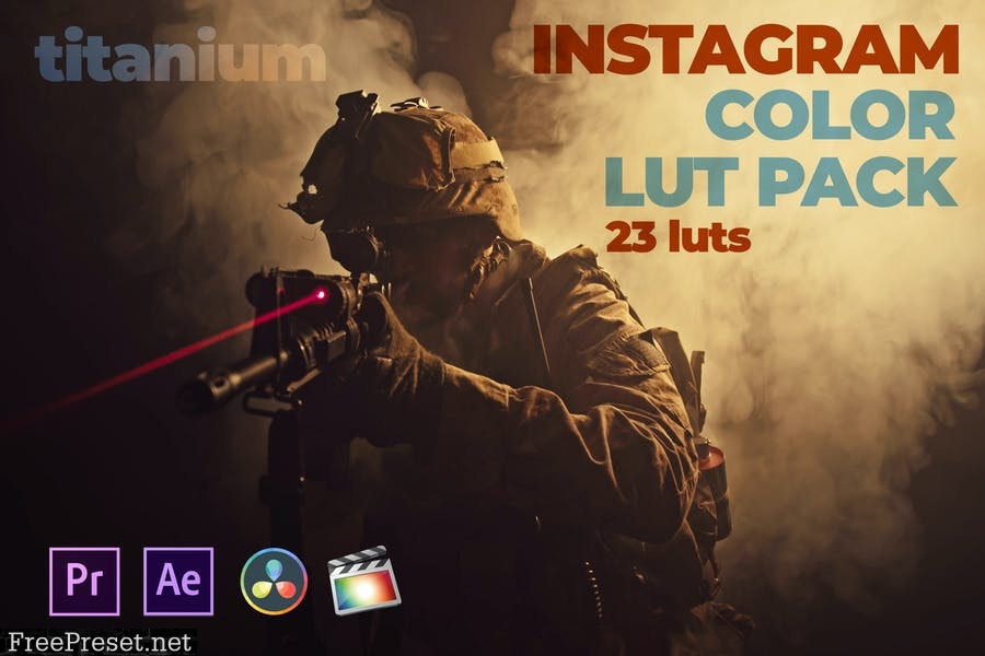 Titanium Instagram 23 Video Luts